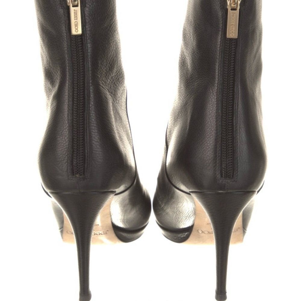 Leather Jimmy Choo Ankle Boots